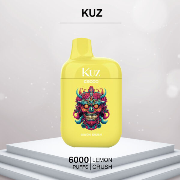 KUZ LEMON CRUSH – 6000 PUFFS