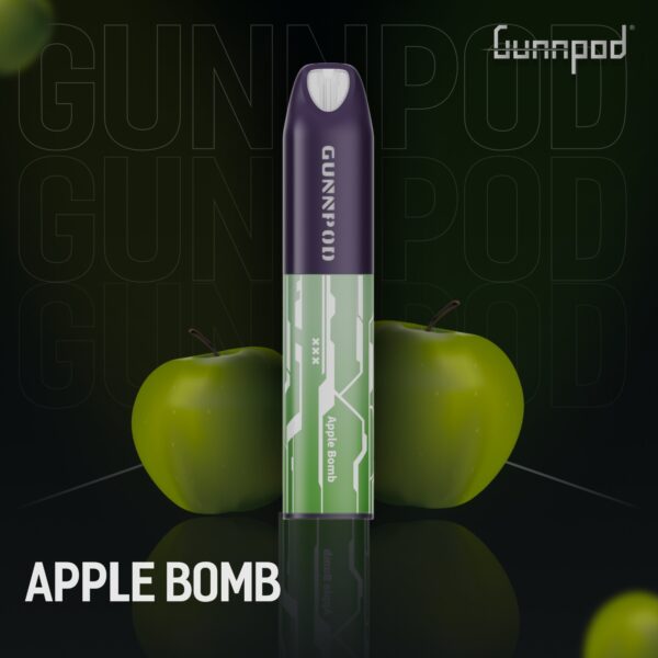 GUNNPOD LUME APPLE BOMB – 5000 PUFFS