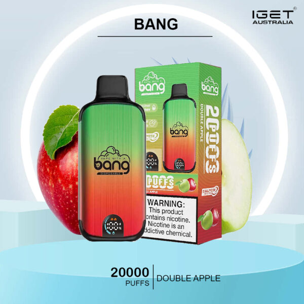 BANG – DOUBLE APPLE – 20000 PUFFS